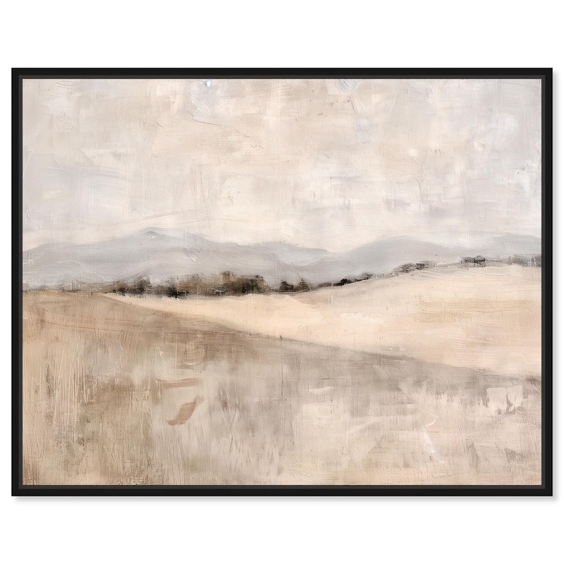 Distant Hills II Canvas by Art Remedy - Black - 36" x 30"