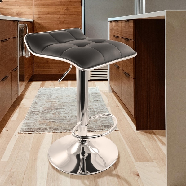 Low back best sale adjustable bar stools