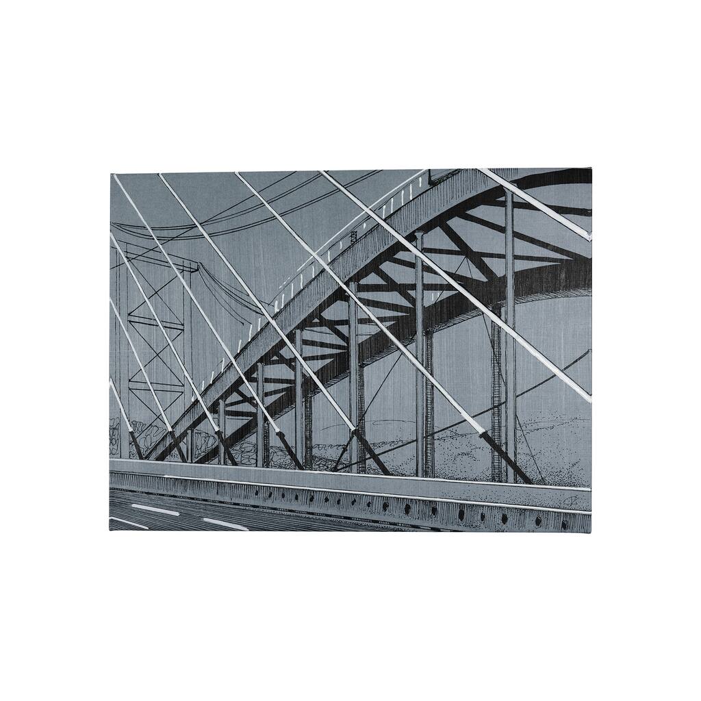 Bridge II (40 x 30) Canvas Art Print