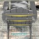 preview thumbnail 22 of 54, Bonosuki 2-Piece Folding Adirondack Chairs with Retractable Ottoman, Fire Pit Patio Chair with Cup Holder