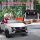 preview thumbnail 5 of 8, Licensed Cadillac Escalade Ride-On Car with Dual Control, Suspension & Extended Run-Time - White