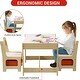preview thumbnail 4 of 6, Kids Activity Table Set, Kids Table and Chair