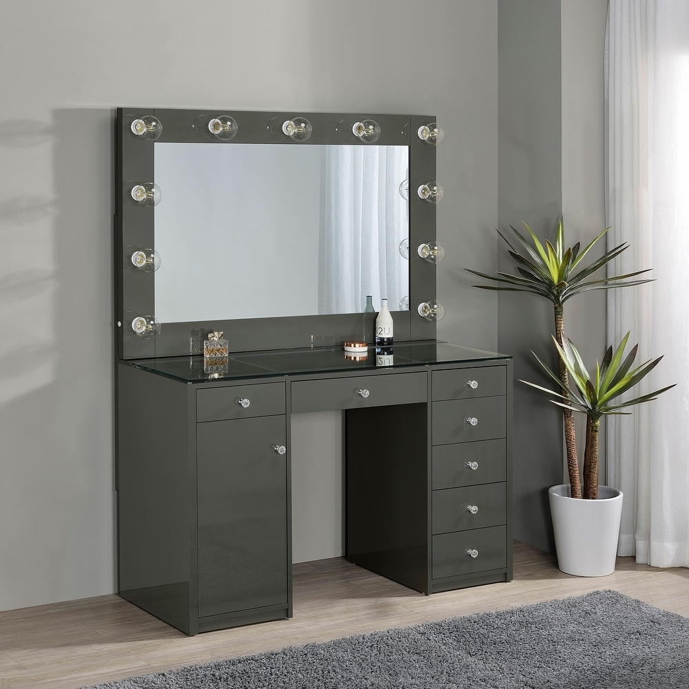 Grey Makeup Vanities - Bed Bath & Beyond