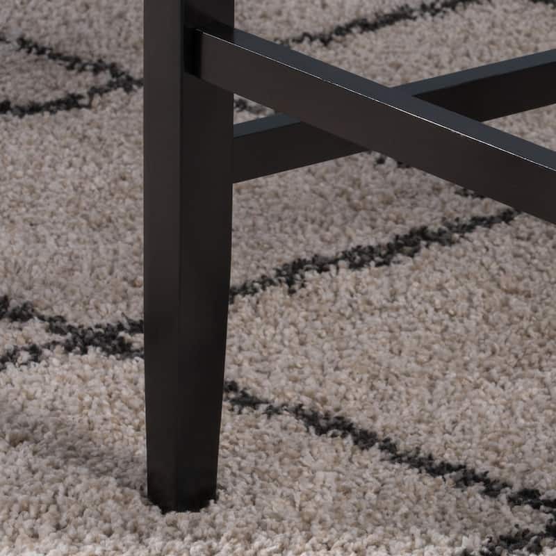 Logan 30-inch Fabric Backed Barstool by Christopher Knight Home (Set of 2) - 18.63" D x 22.00" W x 45.00" H