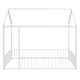 preview thumbnail 3 of 22, Roomfitters Full Size Metal Bed House Bed Frame with Fence, for Kids, Teens, Girls, Boys