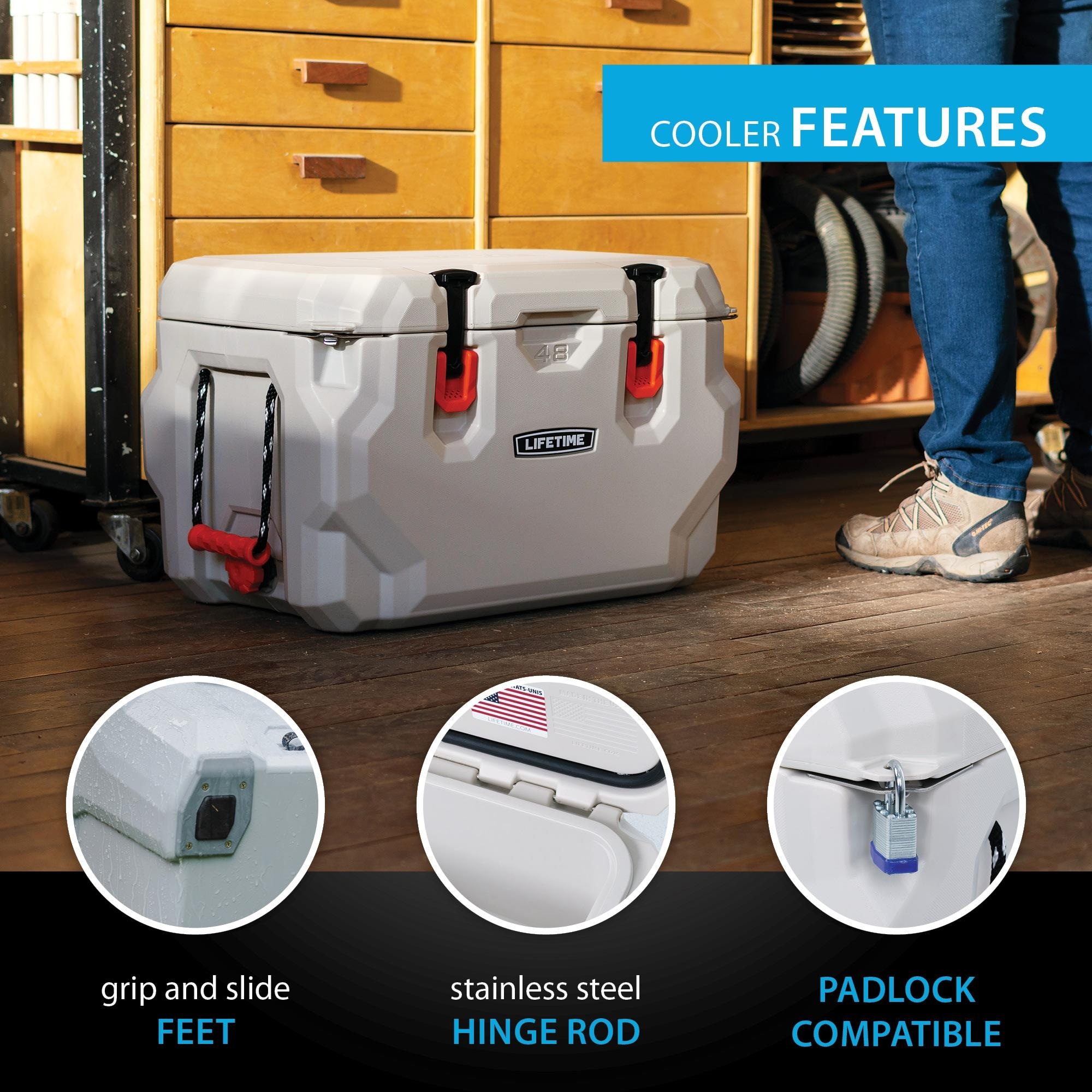 Lifetime 48 Quart High Performance Cooler - On Sale - Overstock