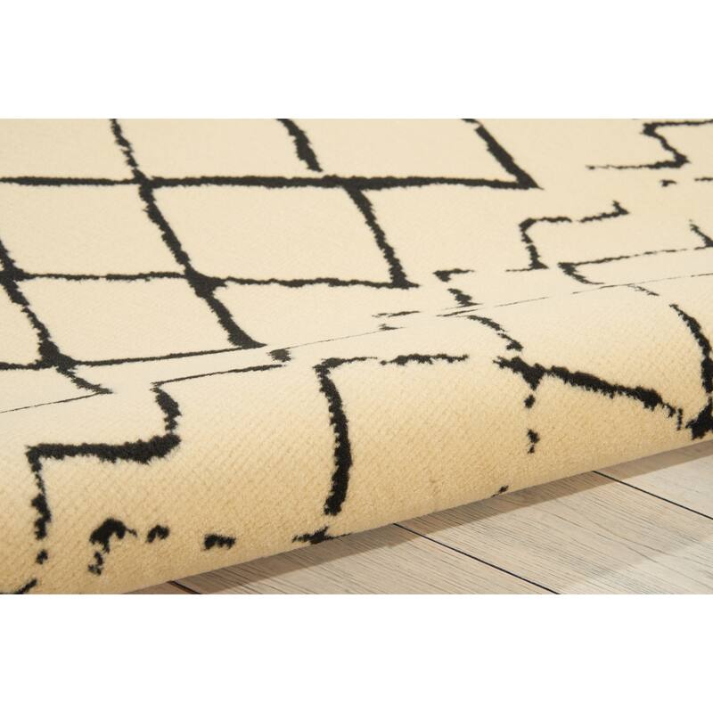 Nourison Grafix Moroccan Patterned Area Rug