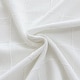 preview thumbnail 39 of 39, No Hooks Linen Textured Geometric Tassels Shower Curtain with Snap-in Liner