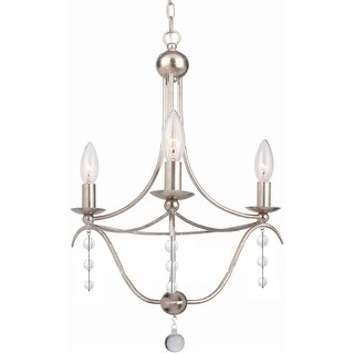 Crystorama Lighting Group Metro 3 Light Single Tier Chandelier