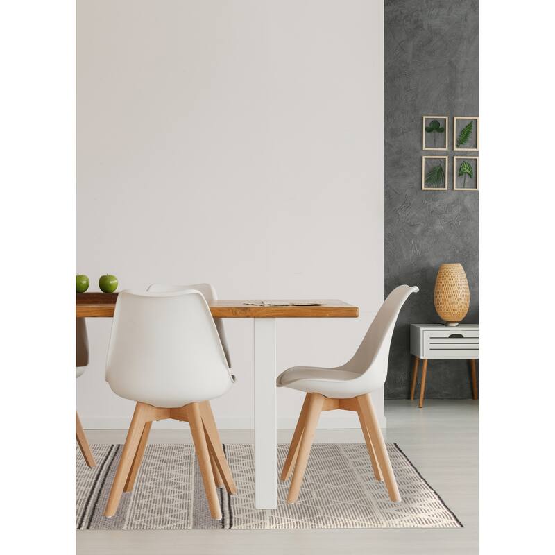 ECARPETGALLERY Braid weave Sienna Grey Wool Rug - 5'0 x 8'0