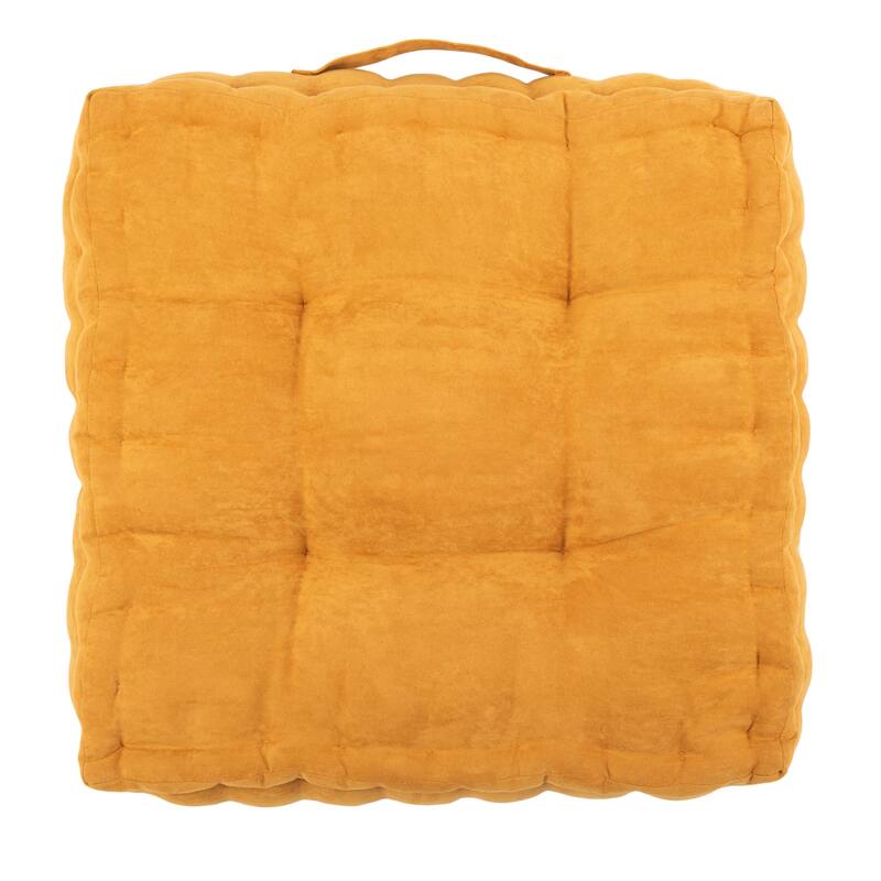 SAFAVIEH Isgard Tufted 18-inch Square Floor Pillow with Insert