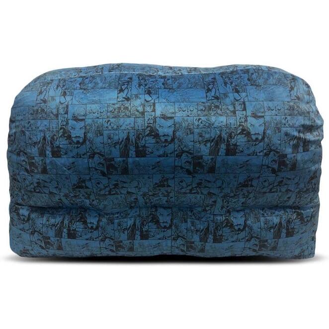 Marvel Avengers Cozy Double Bean Bag Sofa Chair with Sherpa Trim Bed