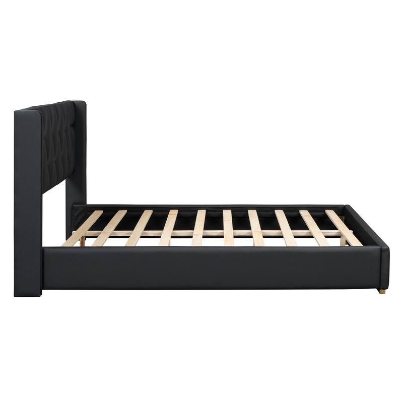 PU Upholstered platform bed