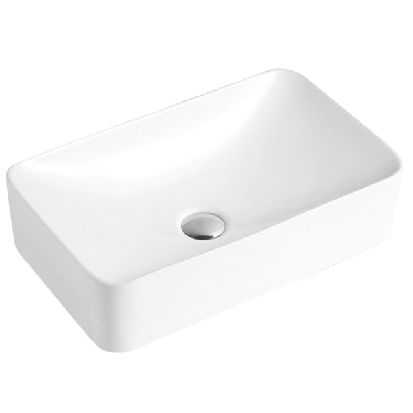 Karran VC-507-WH Valera 19" Vitreous China Vessel Bathroom Sink in White. Opens flyout.