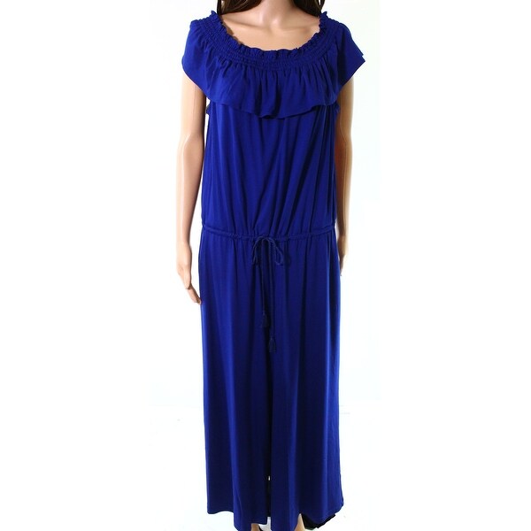 ralph lauren off shoulder jumpsuit