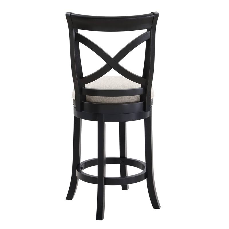 Barrett Swivel Counter Stool - Black