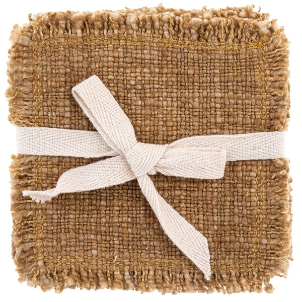 Karma Double Stitch Coasters - Thumbnail 2