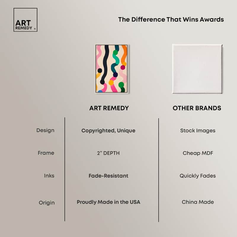 Pearl Colors II Canvas by Art Remedy