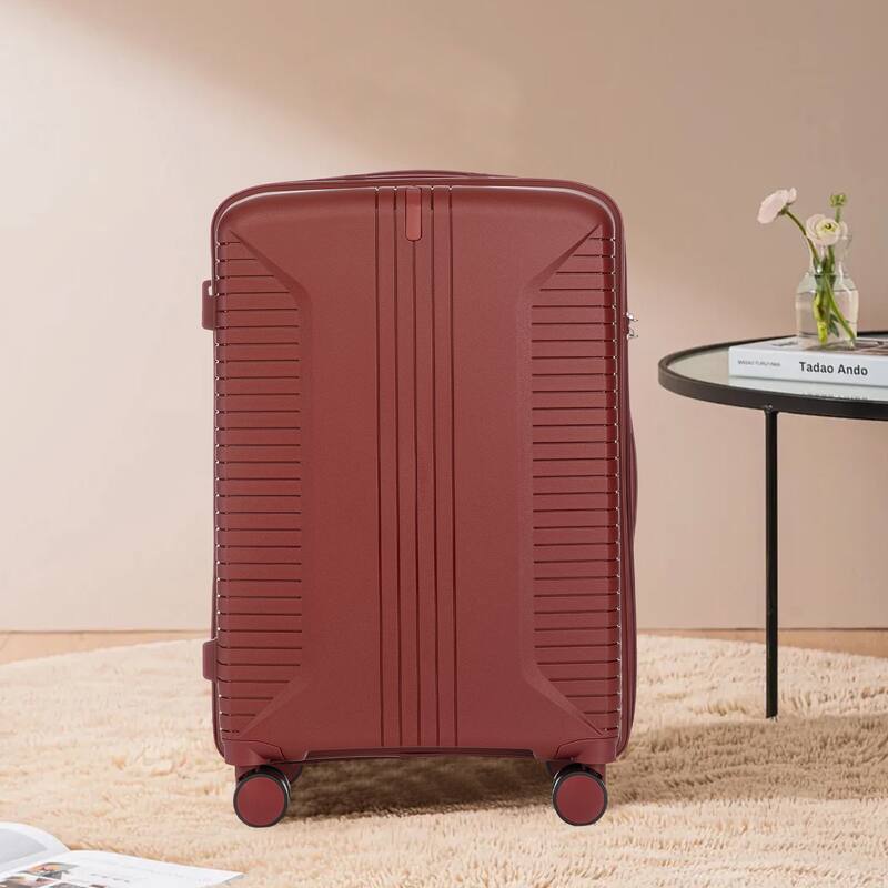 20"/24"/28" 3 pcs/set in PP Spinner Wheel Luggage, Carry on Suitcase, Matching Color, Combination Lock