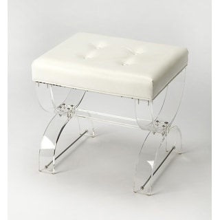 Handmade Butler Morena Acrylic Vanity Stool (Taiwan)