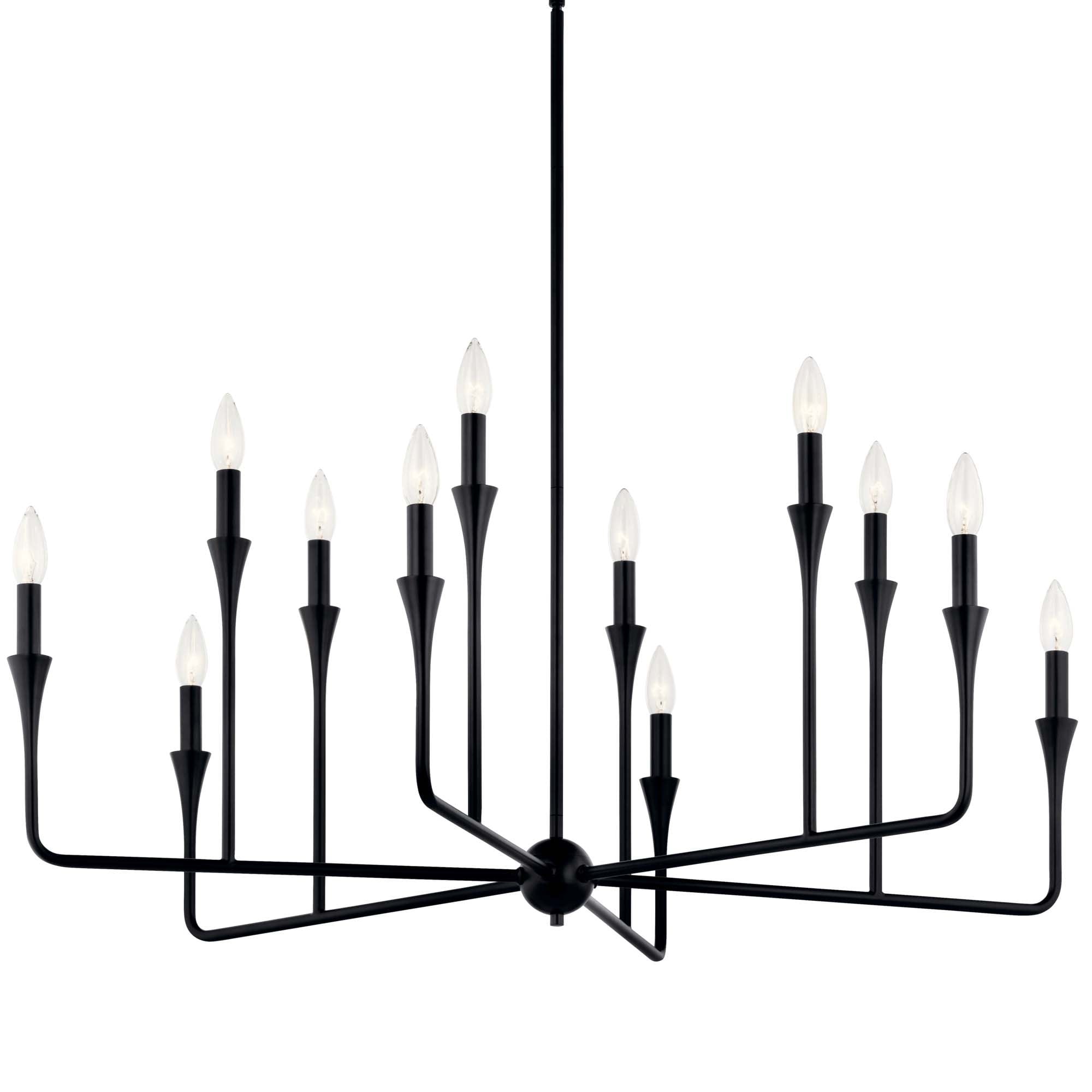 Kichler 52692 Alvaro 12 Light 40" Wide Taper Candle Style Chandelier