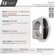 preview thumbnail 3 of 5, STYLISH Square Garbage Disposal Adapter - Stainless Steel - N/A