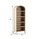 preview thumbnail 10 of 31, Middlebrook Designs 5 Shelf Open Arched Bookshelf