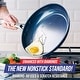 preview thumbnail 8 of 8, Blue Diamond Toxin-Free Ceramic Non-Stick Open Frying Pan