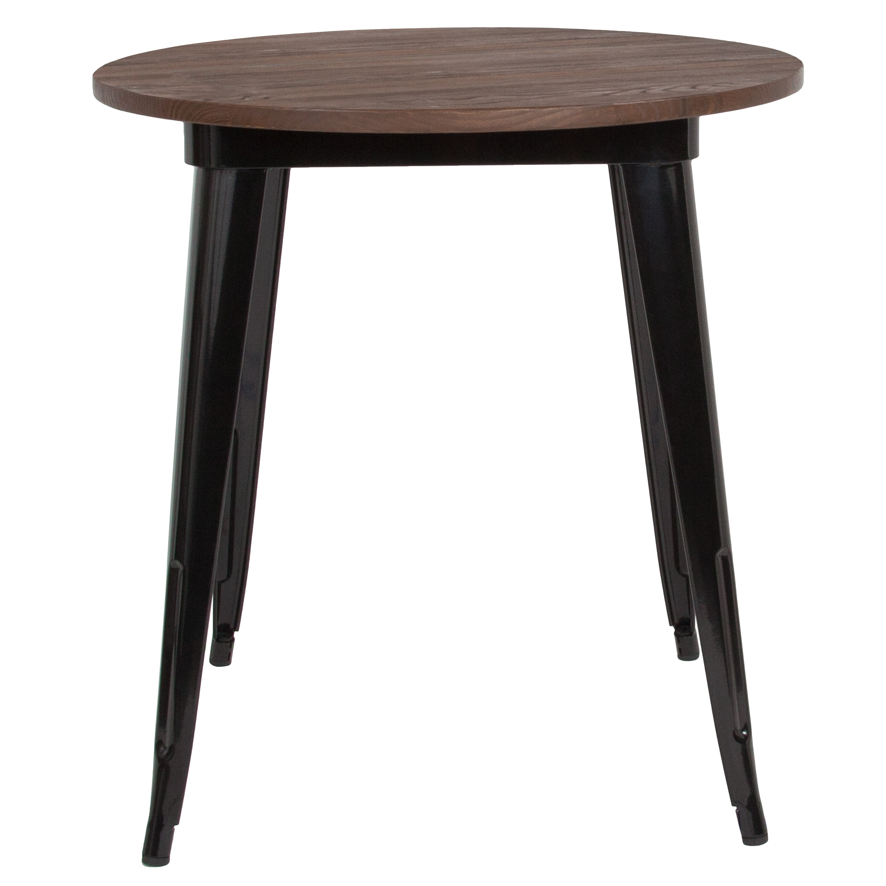 small round tripod table