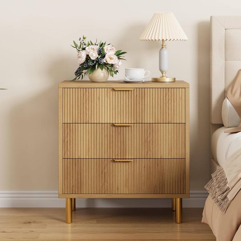 YJ three drawer plastic side table