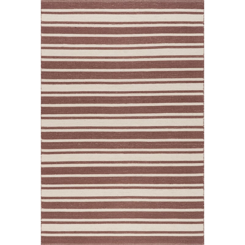 Frenshe Interiors Bowery Striped Wool Area Rug