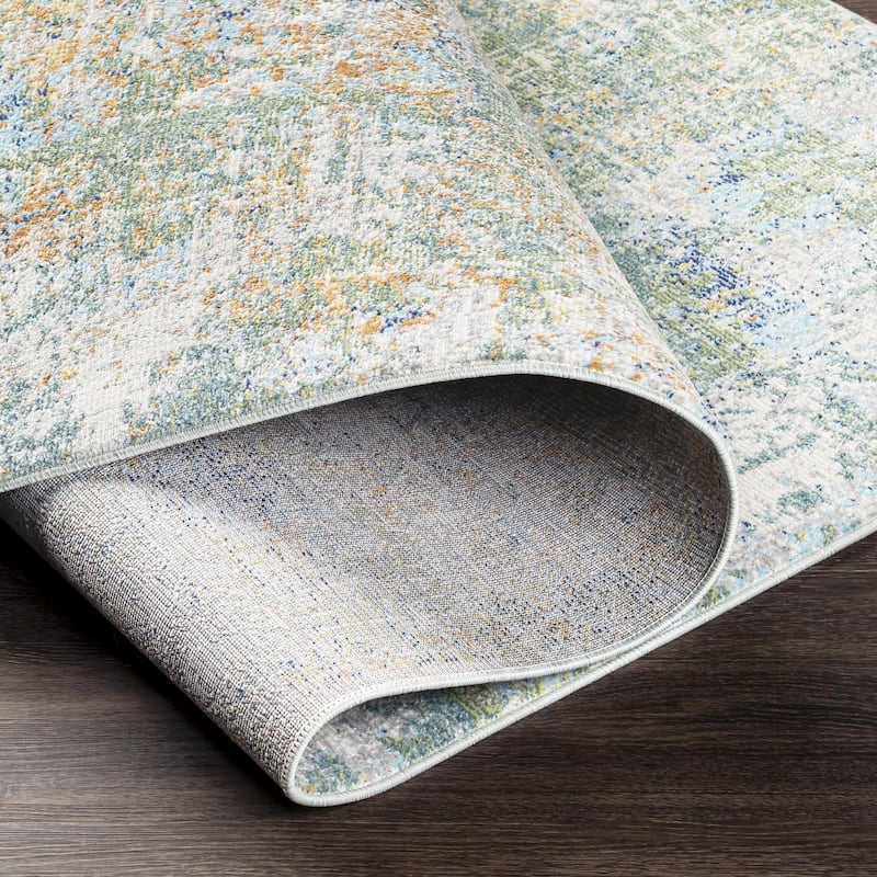 Livabliss Bodrum Casual Abstract Indoor/Outdoor Area Rug