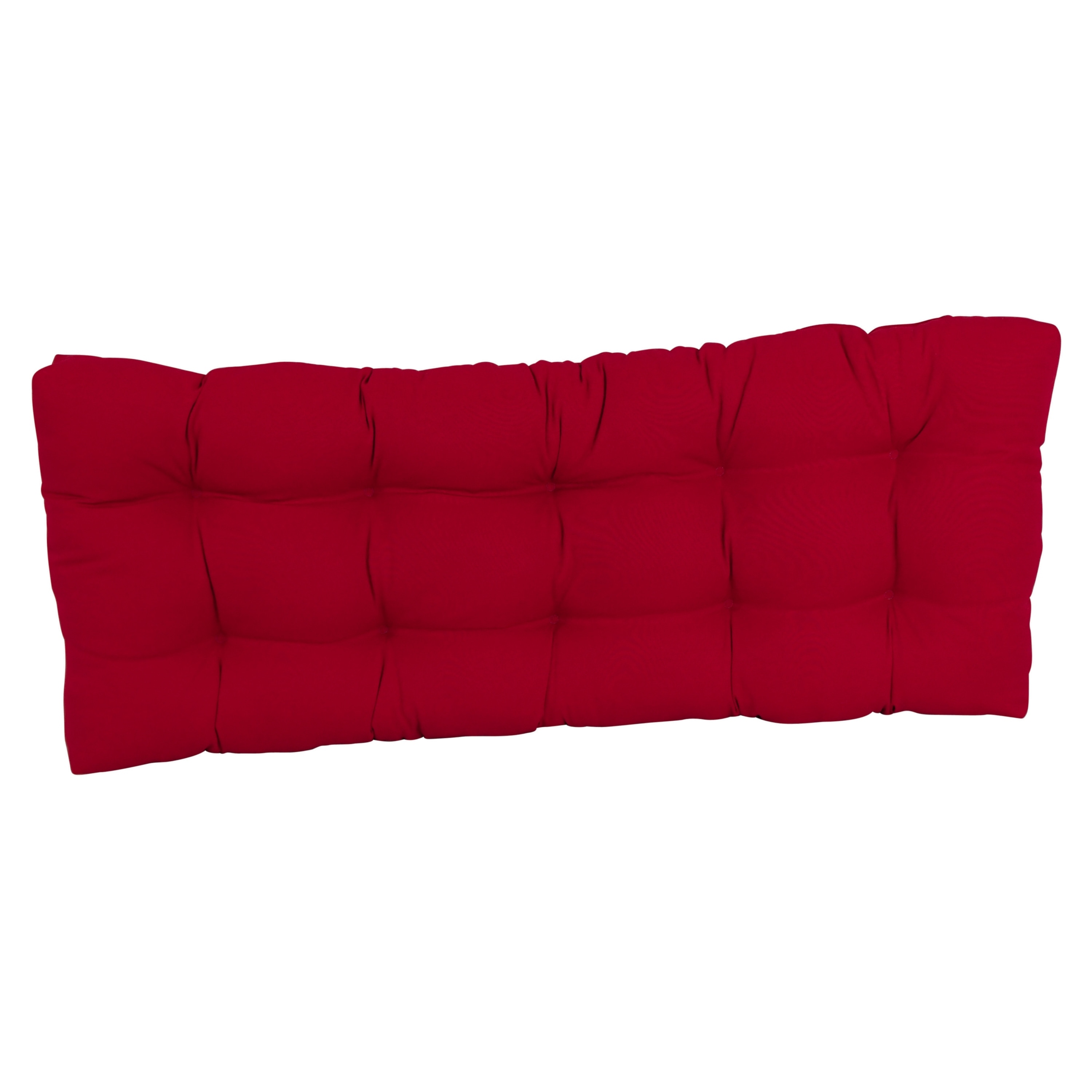 Blazing Needles 60-Inch by 19-inch Tufted Solid Twill Bench Cushion
