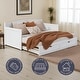 preview thumbnail 9 of 10, Alaterre Furniture Harmony Wood Daybed with King Conversion
