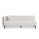 preview thumbnail 11 of 17, Clermont Mid-century Tufted Sectional Sofa by Christopher Knight Home - 114.00" L x 114.00" W x 30.75" H