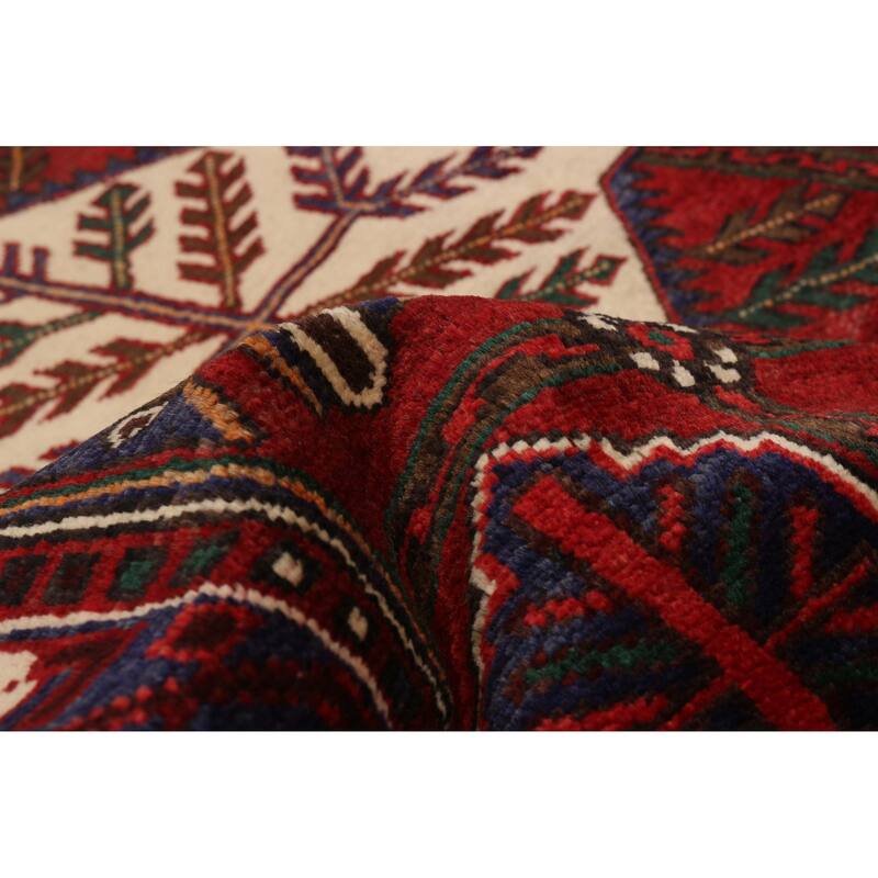 ECARPETGALLERY Hand-knotted Anadol Red Wool Rug - 3'6 x 9'2