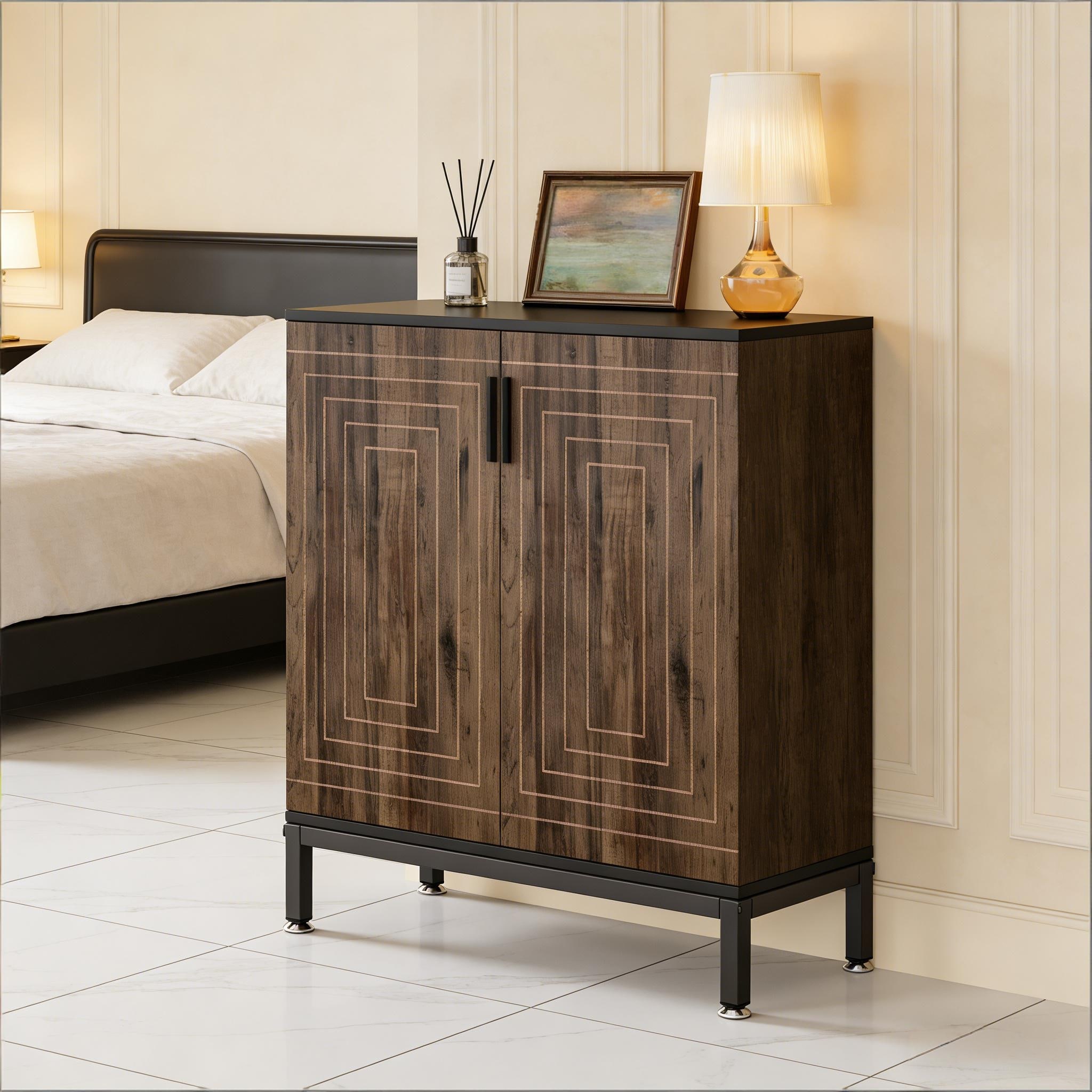 Hall Cabinet Organizer, Shoe Cabinet, Modern Style Storage Cabinet for Living Room