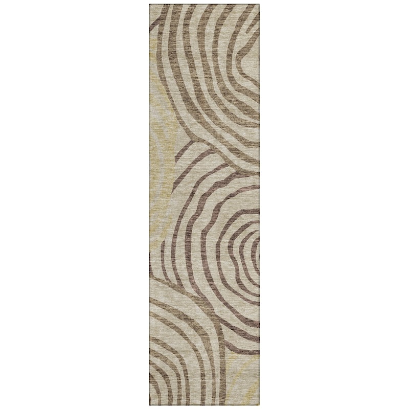 Machine Washable Indoor/ Outdoor Chantille Contemporary Dimensions Rug