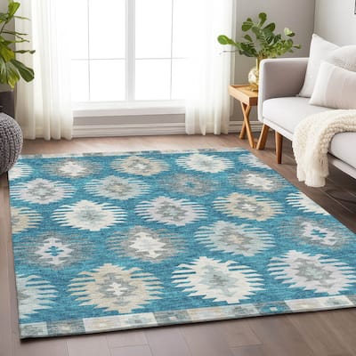 Premium Washable Super Soft Southwest Global Mayfield Rug
