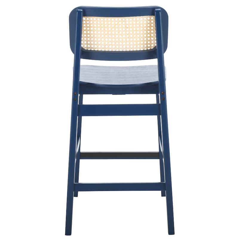 SAFAVIEH Luz Cane 25-inch Counter Stool - 19"W x 23"D x 39"H