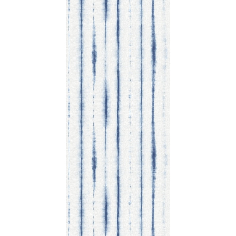 REMIX Walls by Katie Hunt Hello Shibori Denim Blue Wall Mural