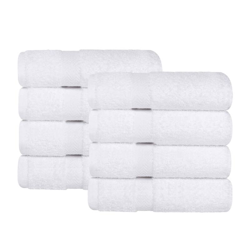 Superior Franklin Cotton Lightweight Hand Towel Set of 8