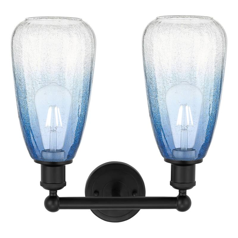 Innovations Lighting Endless Possibilities Edison - Brookhaven Almond - 2 Light 15" Bath Vanity Light