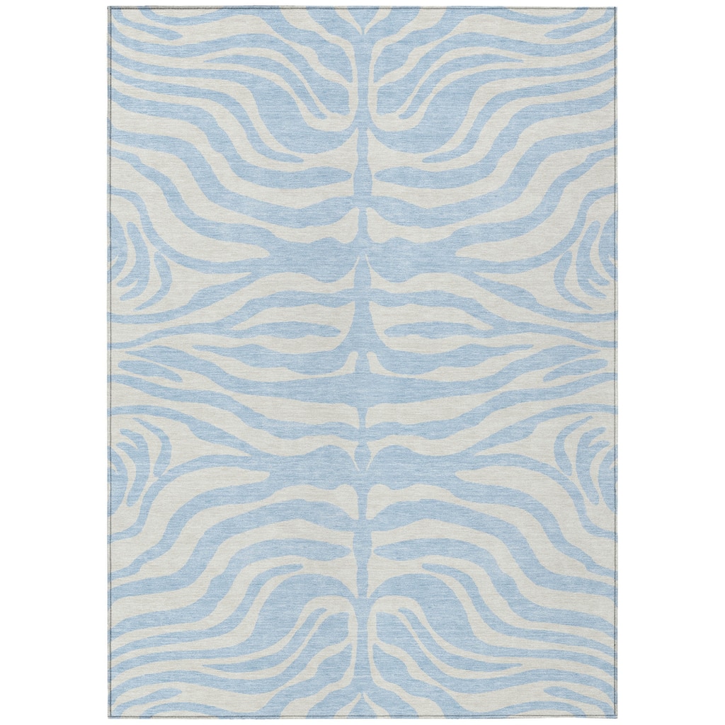 HomeRoots Animal Print Transitional Rectangle Outdoor Rug