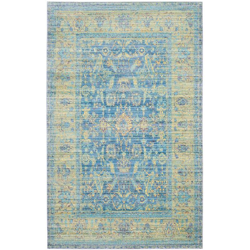 SAFAVIEH Valencia Neva Distressed Vintage Boho Oriental Polyester Rug