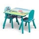 preview thumbnail 3 of 3, Bluey Kids Table and Chair Set with Storage (2 Chairs Included) - 24"L x 24"W x 17.72"H