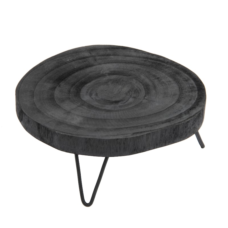 Decorative Paulownia Wood Pedestal