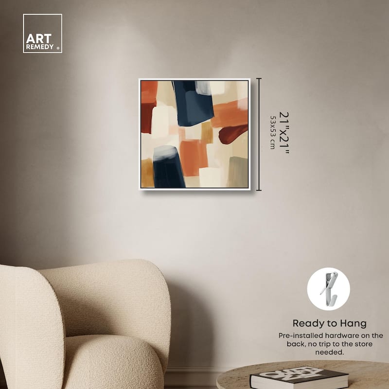 Sienna Shift Canvas by Art Remedy