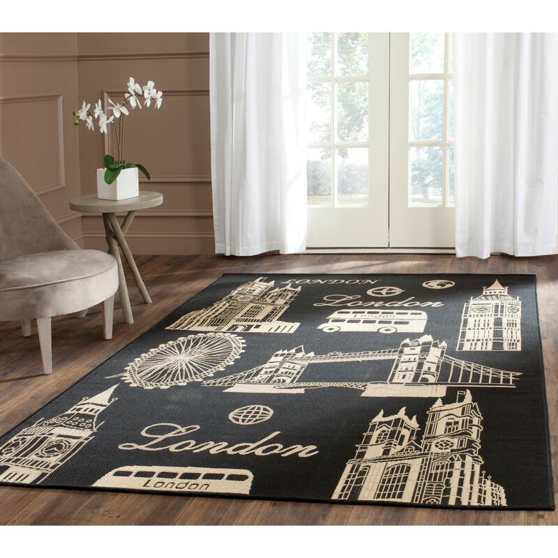 SAFAVIEH Courtyard Vilemina Indoor/ Outdoor Waterproof Patio Backyard Rug