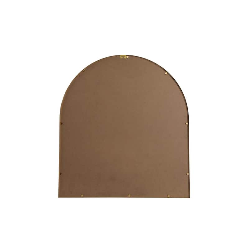Indigo Home Metal Frame Arch Mirror 33x36 Inch